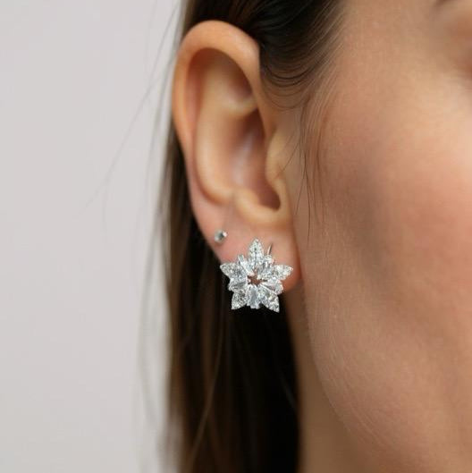 star stone earrings