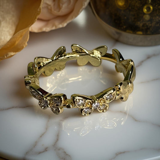 Butterfly ring